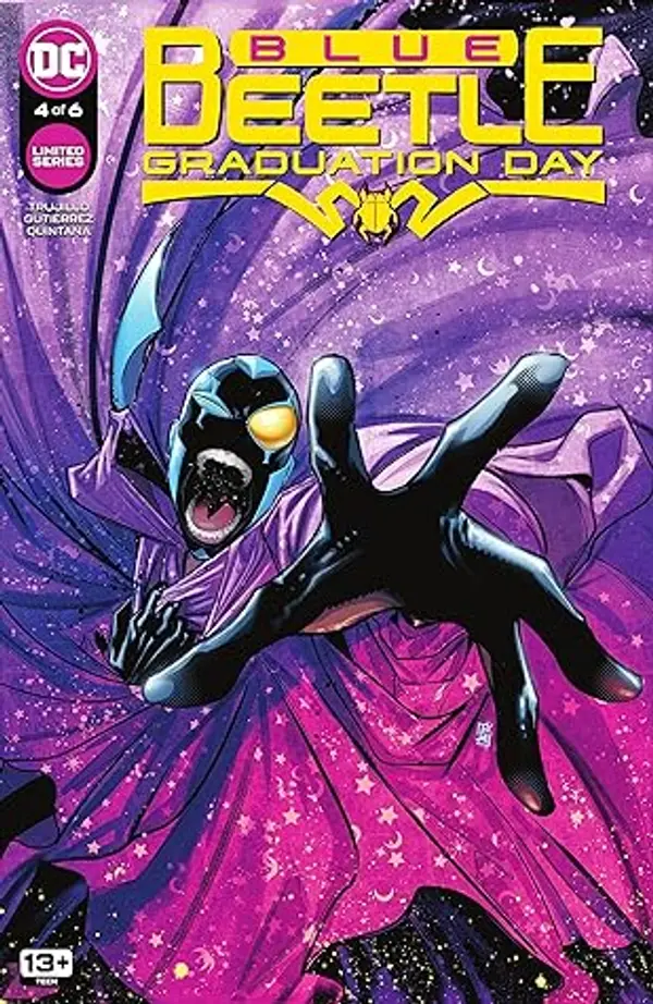 Blue Beetle: Graduation Day #4 by Josh Trujillo cover