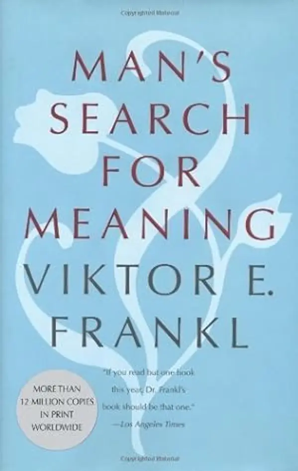 Man's Serach for Meaning by Frankl, Victor E. (2000) Hardcover by Victor E. Frankl cover