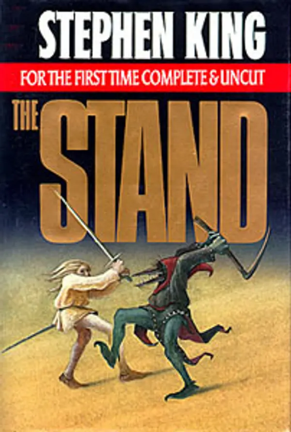 The Stand by Stephen         King cover