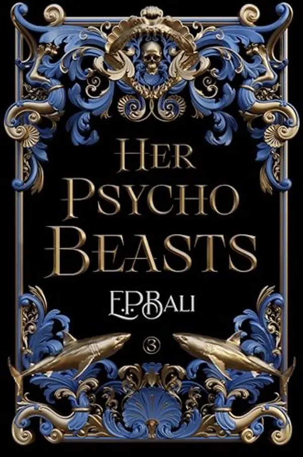 Her Psycho Beasts (Her Vicious Beasts Book 3) by E.P. Bali cover