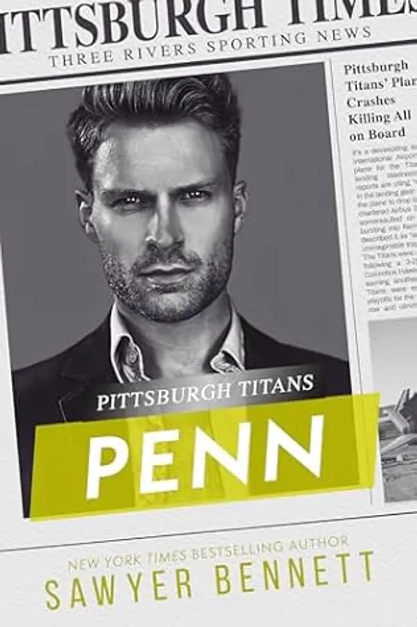 Penn (Pittsburgh Titans, #17) by Sawyer Bennett cover