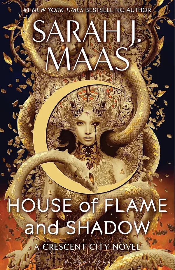 House of Flame and Shadow (Crescent City, #3) by Sarah J. Maas cover
