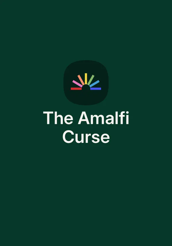 The Amalfi Curse by Sarah Penner cover
