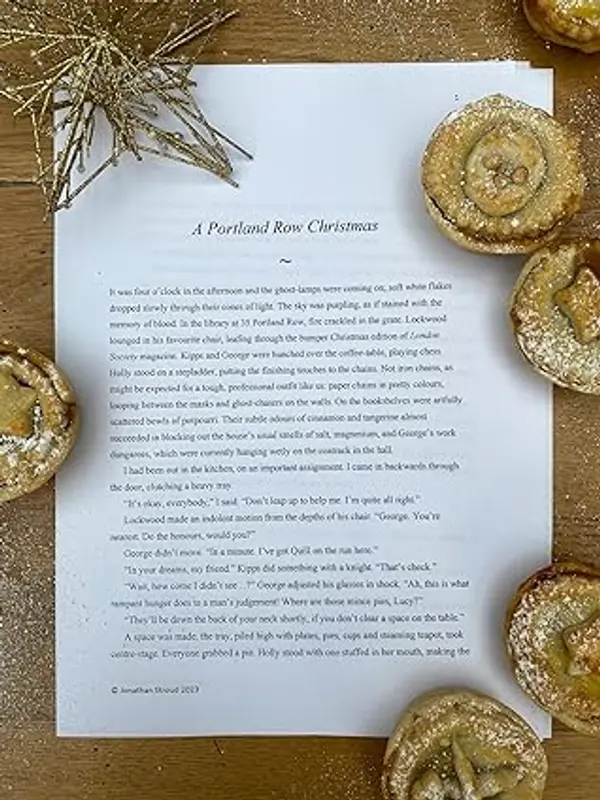 A Portland Row Christmas (Lockwood & Co., #4.5) by Jonathan Stroud cover