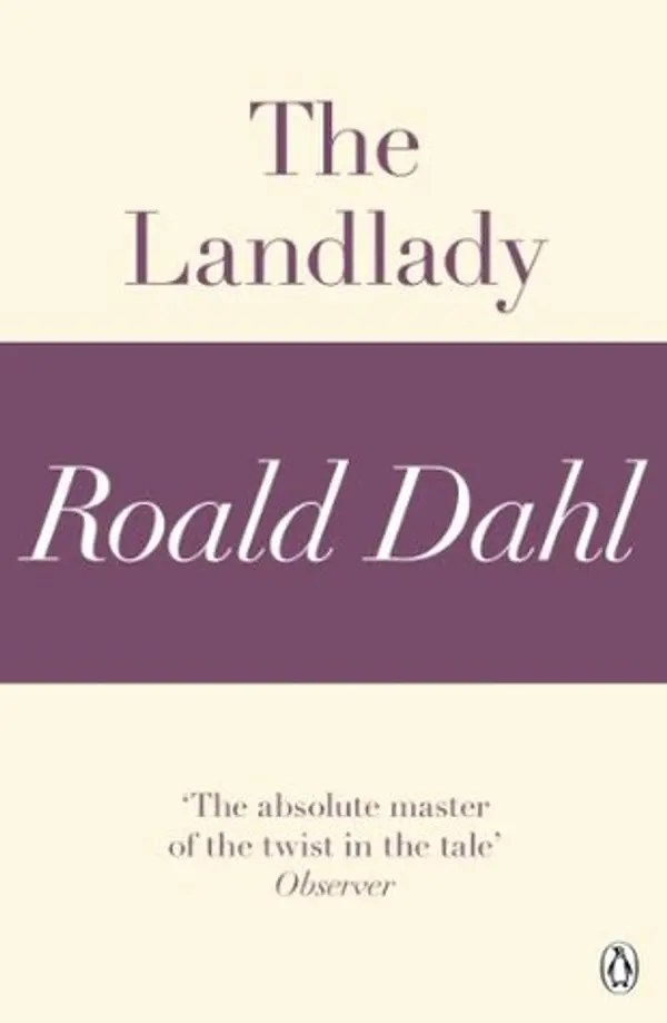 The Landlady by Roald Dahl cover