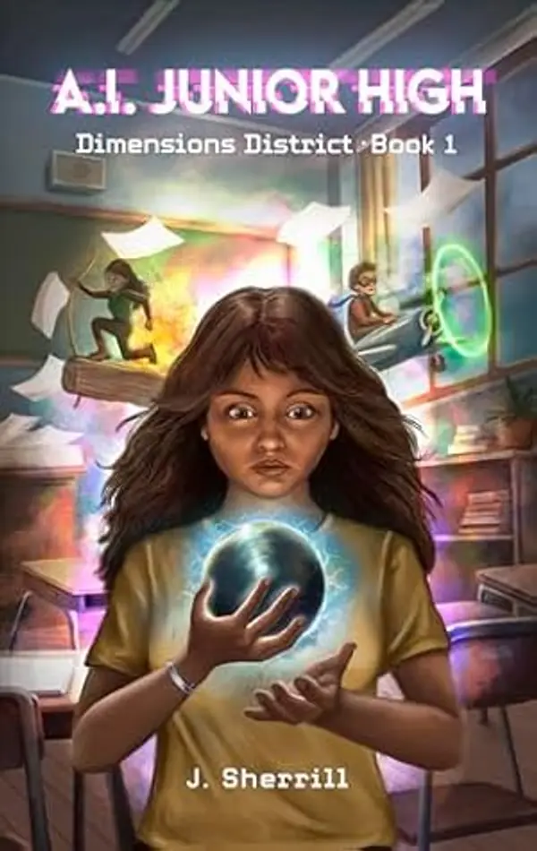 A.I. Junior High (Dimensions District Book 1) by Josie Sherrill cover