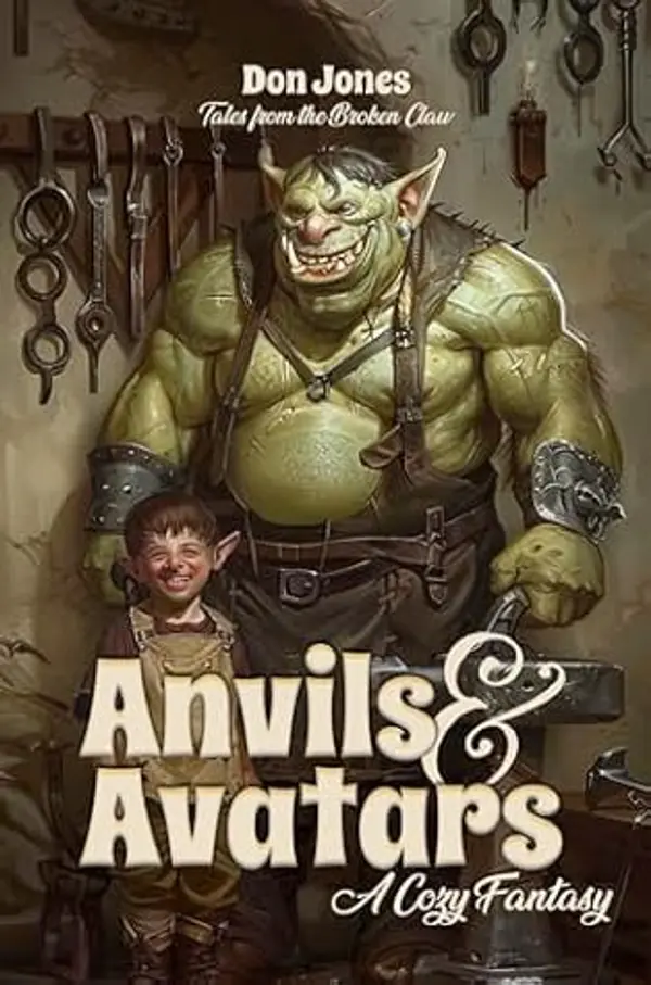 Anvils & Avatars: A Cozy Fantasy (Tales from the Broken Claw Book 2) by Don Jones cover