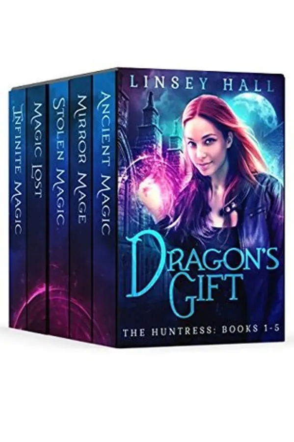 Dragon's Gift: The Huntress Complete Series (Dragon's Gift: The Huntress #1-5) by Linsey Hall cover