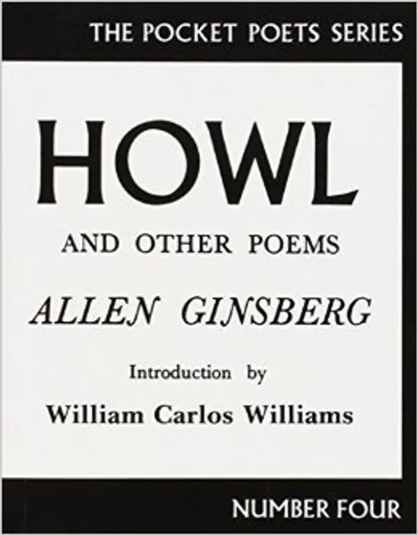 Howl and Other Poems (City Lights Pocket Poets, No. 4) by Allen Ginsberg Reissue edition by Allen Ginsberg cover