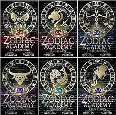 Zodiac Academy Series 6 books Collection Set (Zodiac Academy #1-6) book cover