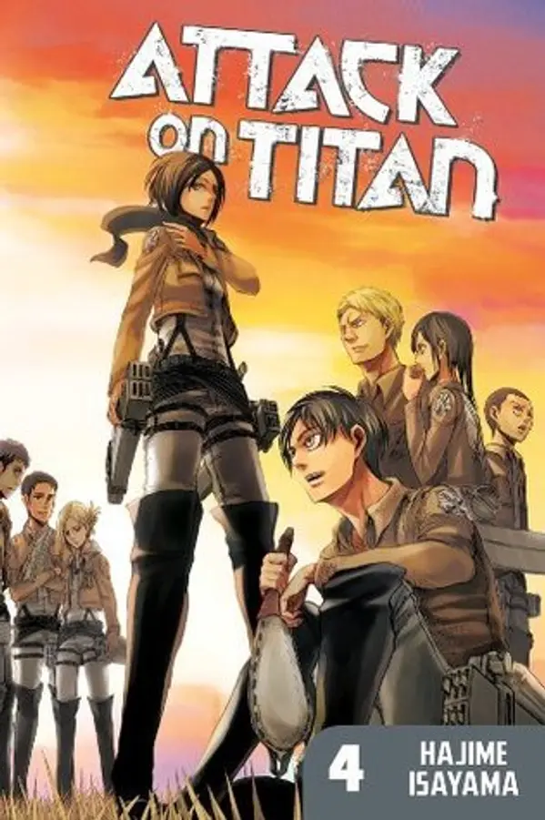 Attack on Titan, Vol. 4 by Hajime Isayama cover