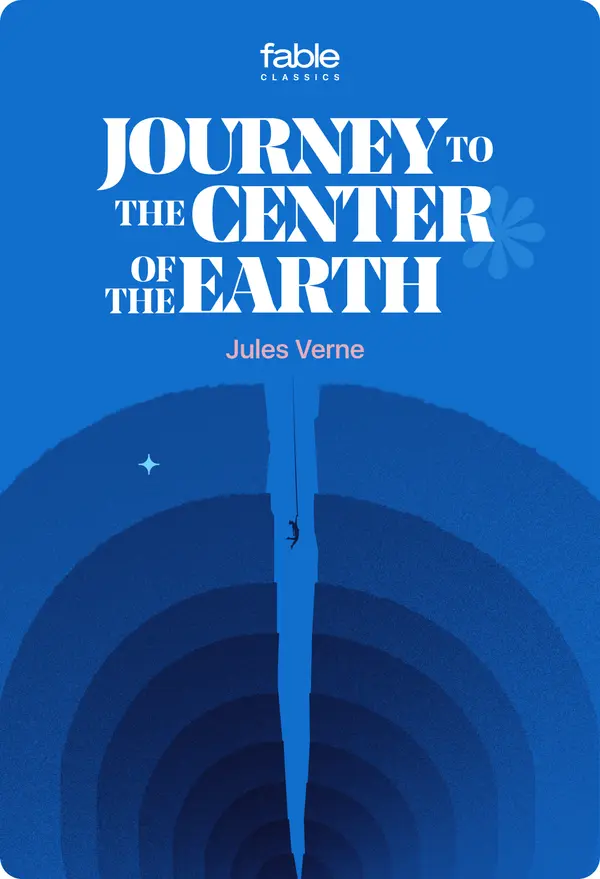 Journey to the Center of the Earth by Jules Verne cover