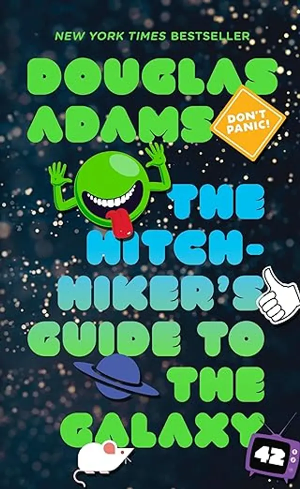 Douglas Adams: The Hitchhikers Guide To The Galaxy Book 1 by Douglas Adams cover