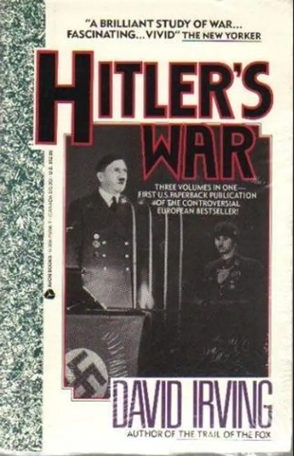 Hitler's War by David Irving cover