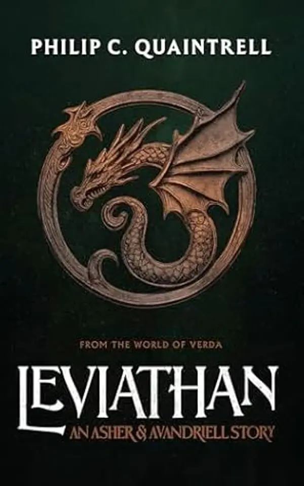 Leviathan: An Asher & Avandriell Story by Philip C. Quaintrell cover