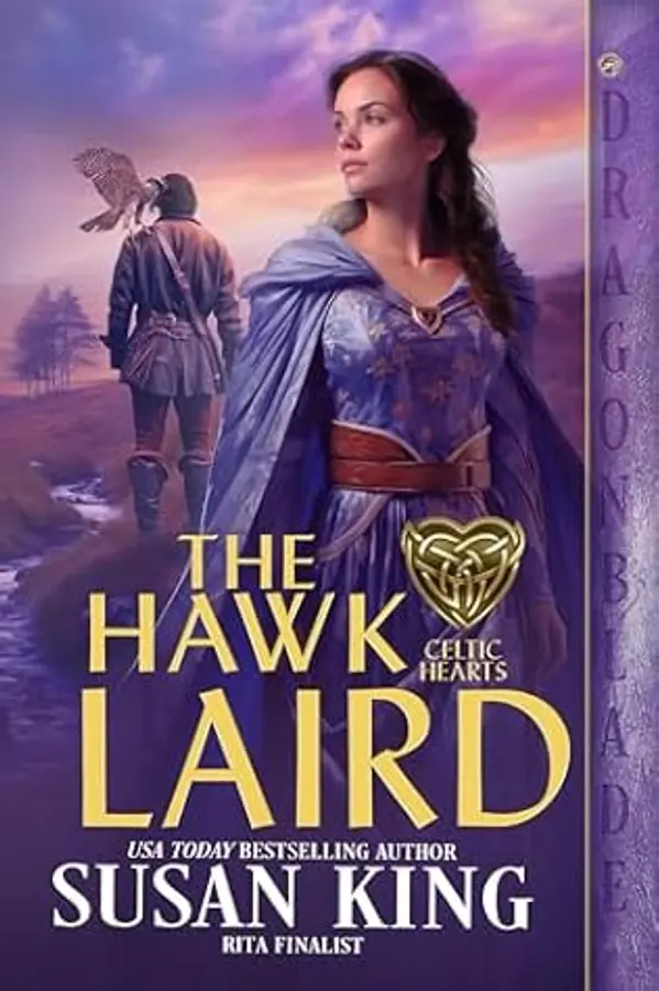 The Hawk Laird (Celtic Hearts #1) by Susan King cover