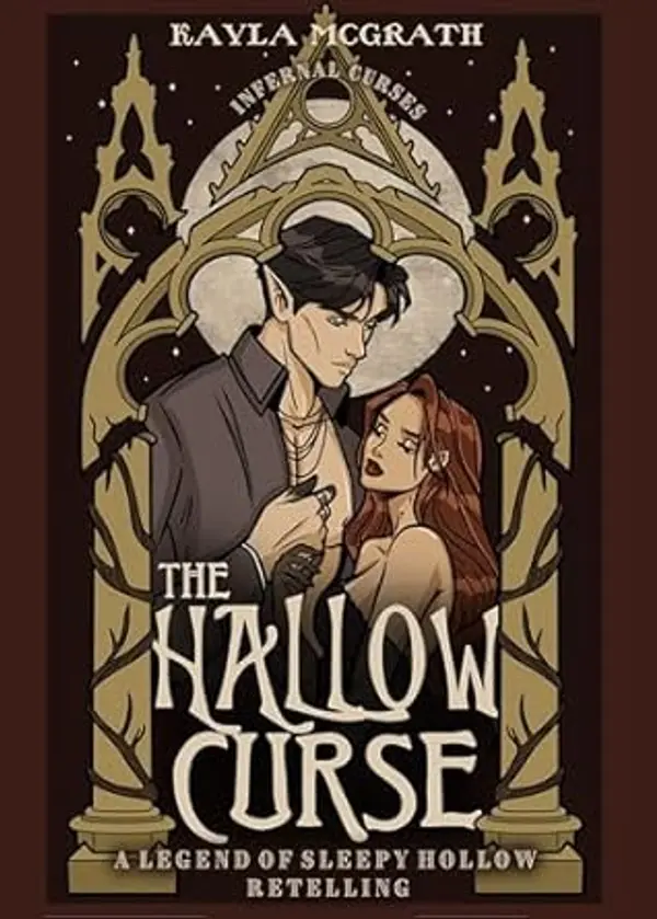 The Hallow Curse (Infernal Curses, #2) by Kayla McGrath cover