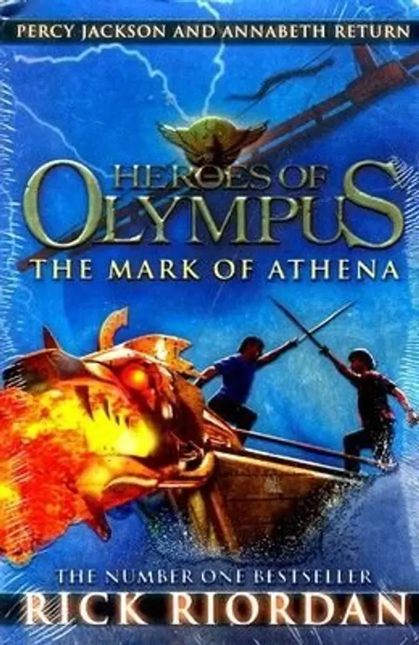 The Mark of Athena (Heroes of Olympus Book 3)(Paperback) - 2011 Edition by Rick Riordan cover