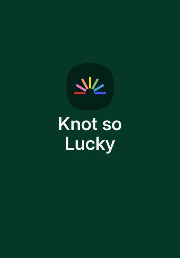 Knot so Lucky by Trilina Pucci cover