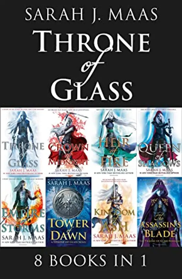 Throne of Glass eBook Bundle: An 8 Book Bundle by Sarah J. Maas cover