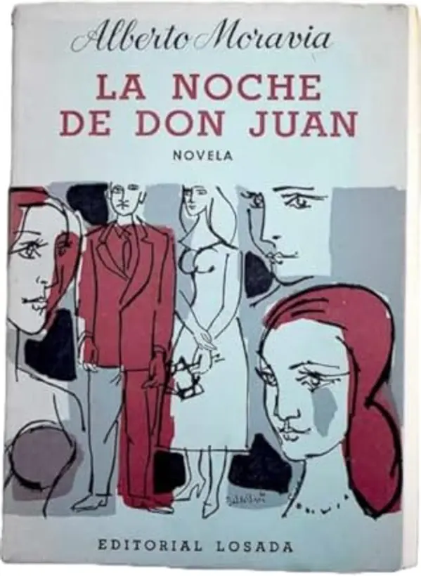La noche de don Juan by Alberto Moravia cover