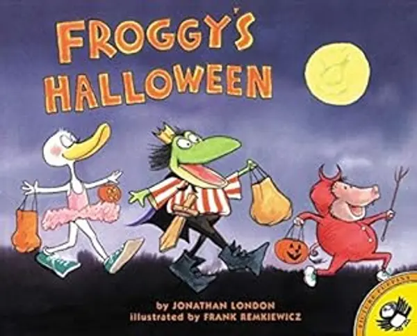 Froggy's Halloween by Jonathan London (2001-08-06) by Jonathan London cover