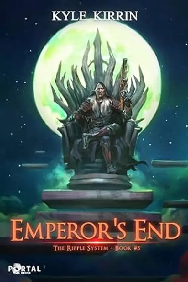 Emperor's End (The Ripple System #5) by Kyle Kirrin cover