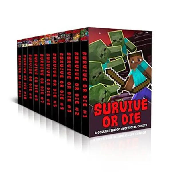Comic Books: SURVIVE OR DIE (Unofficial Comics Box Set) (Comic Books, Comics, Kid Comics, Teen Comics, Manga, Kids Stories, Kids Comic Books, Teen Comic Books, Comic Novels, Comics for All Ages) by Melvin Group cover
