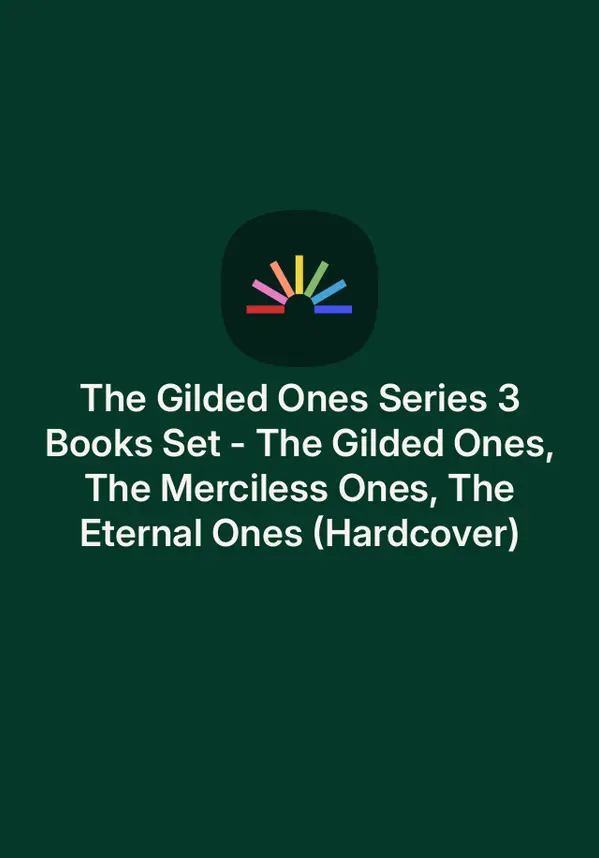 The Gilded Ones Series 3 Books Set - The Gilded Ones, The Merciless Ones, The Eternal Ones (Hardcover) by Namina Forna cover