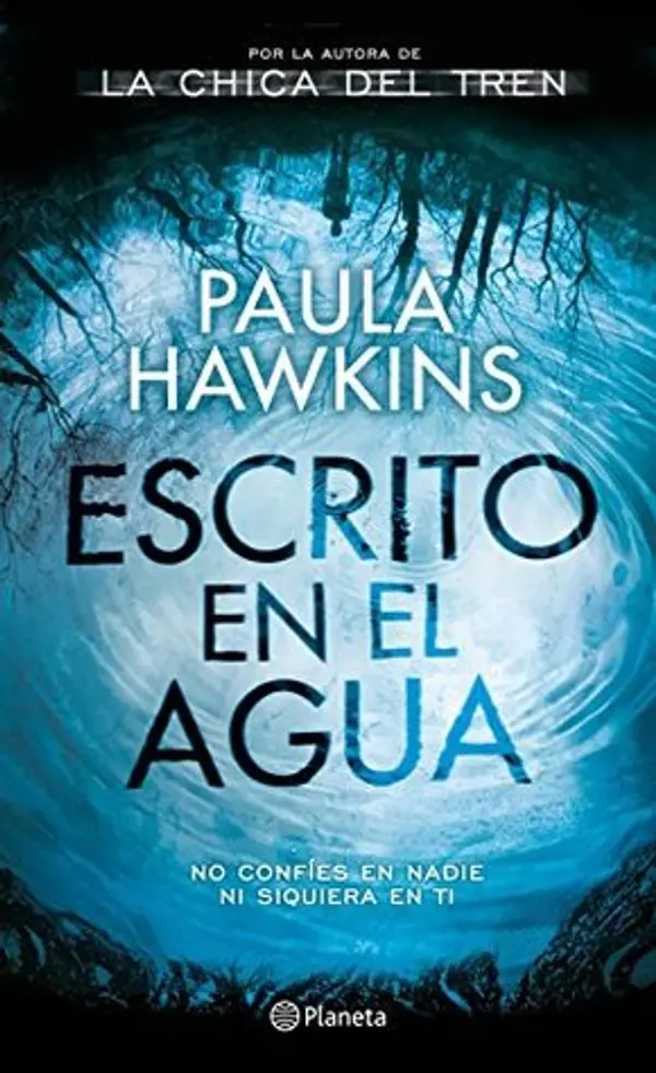 Escrito en el agua by Paula Hawkins cover