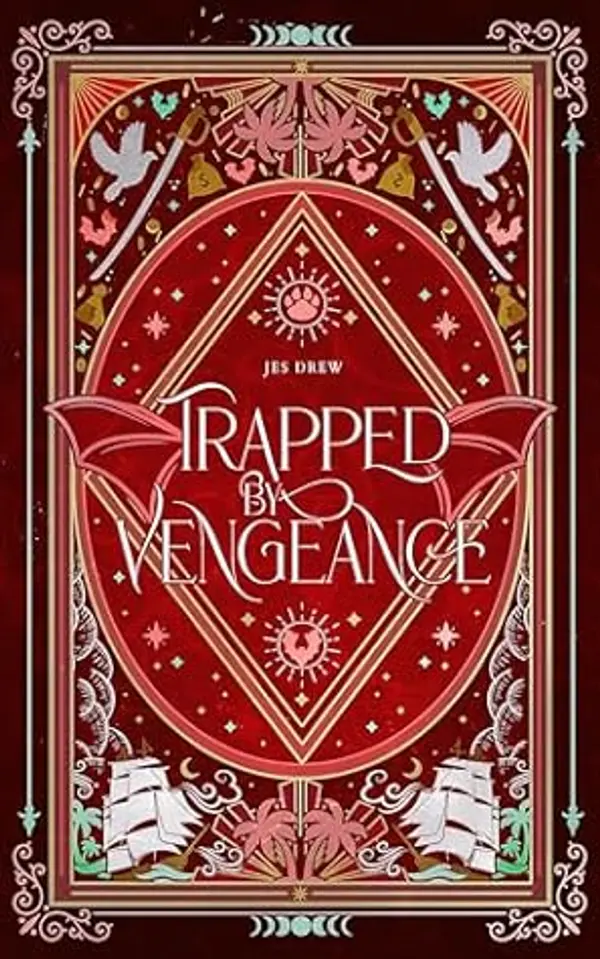 Trapped by Vengeance (Of Seas and Tides, #5) by Jes Drew cover
