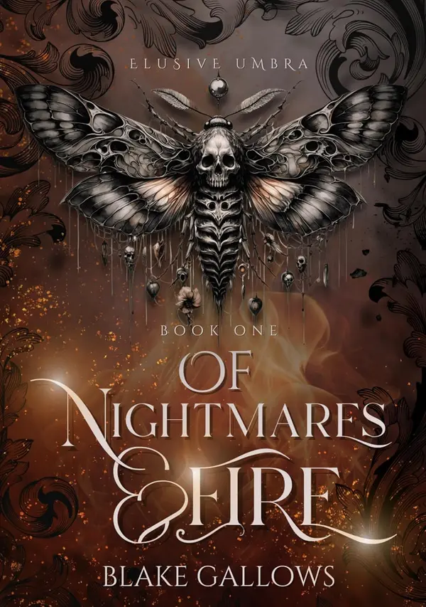 Of Nightmares & Fire (Elusive Umbra, #1) by Blake Gallows cover