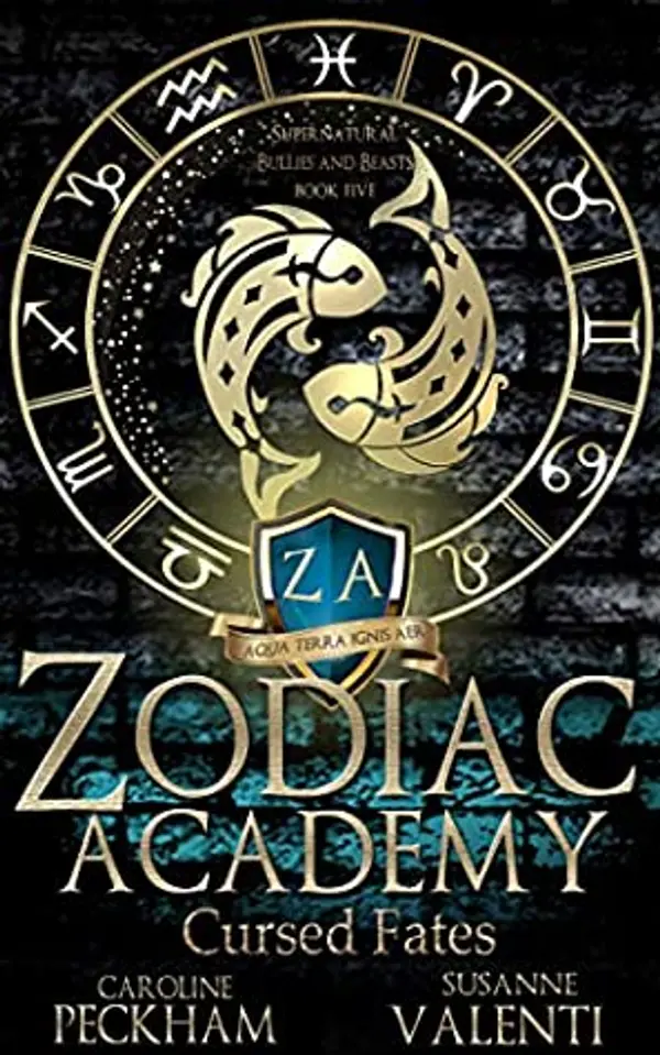Cursed Fates (Zodiac Academy, #5) by Caroline Peckham cover