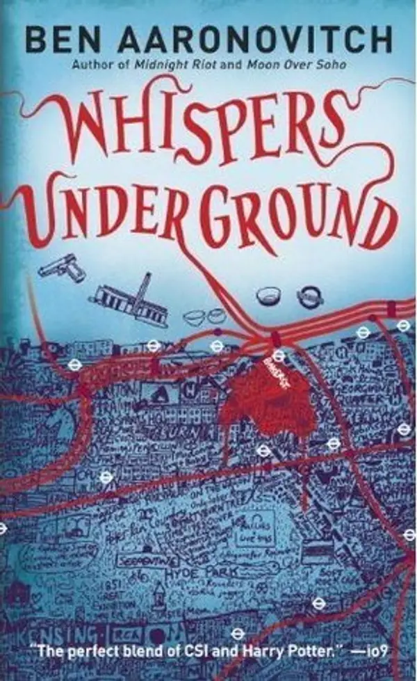 Whispers Under Ground by Ben Aaronovitch cover