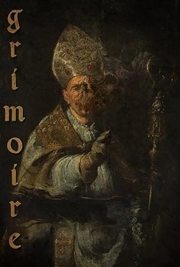 Grimoire (Dark Fiction & Horror Anthology, #1) by Mitchell Lüthi cover