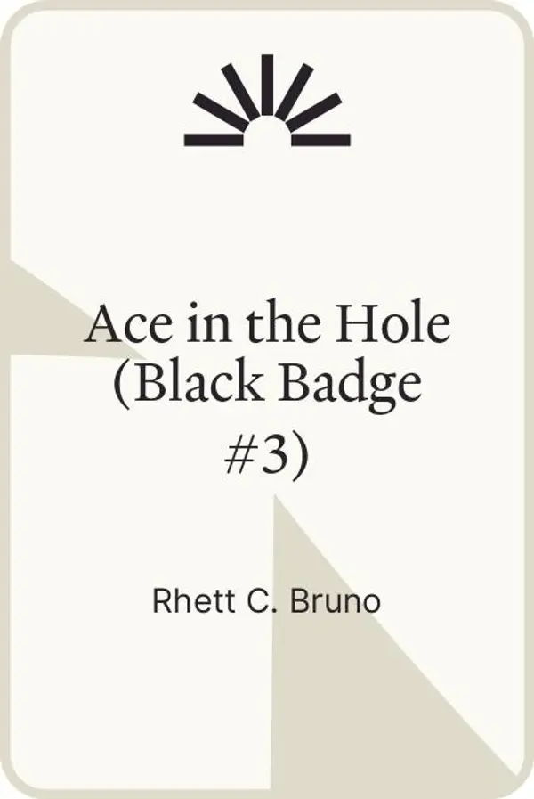 Ace in the Hole (Black Badge #3) by Rhett C. Bruno cover