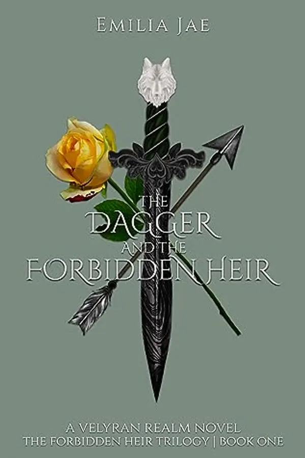 The Dagger And The Forbidden Heir (The Forbidden Heir Trilogy Book 1) by Emilia Jae cover