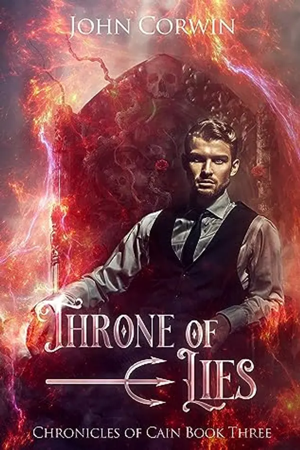 Throne of Lies: Lovecraftian Mythical Fantasy (Chronicles of Cain Book 3) by John Corwin cover