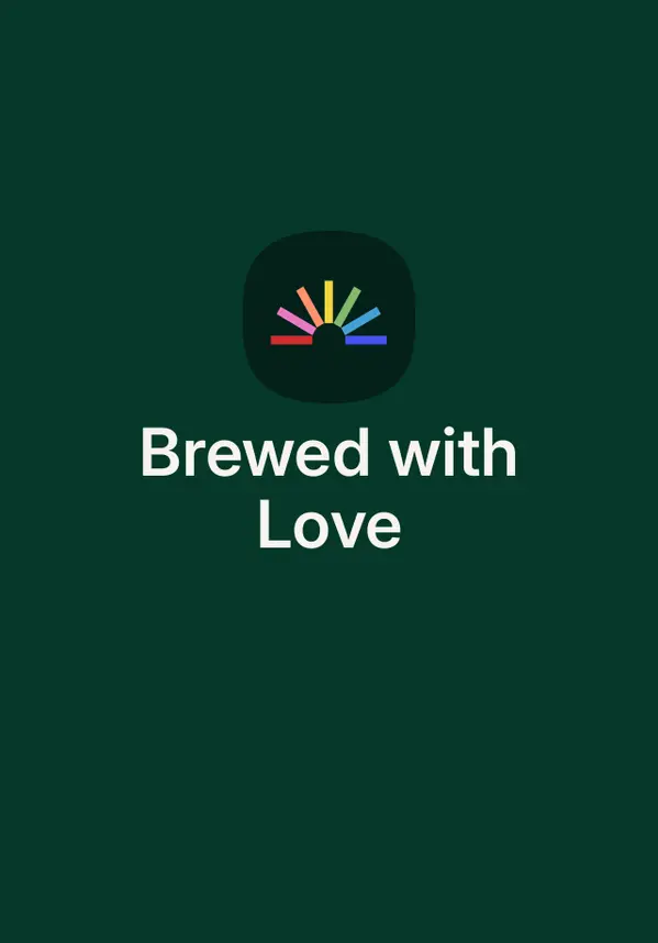 Brewed with Love by Shelly   Page cover