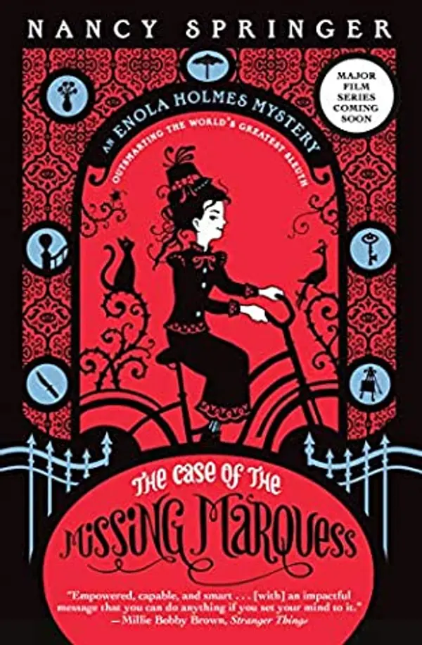 The Case of the Missing Marquess (Enola Holmes, #1) by Nancy Springer cover
