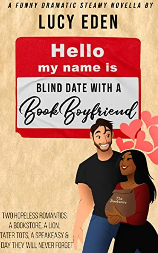Blind Date with a Book Boyfriend by Lucy Eden cover