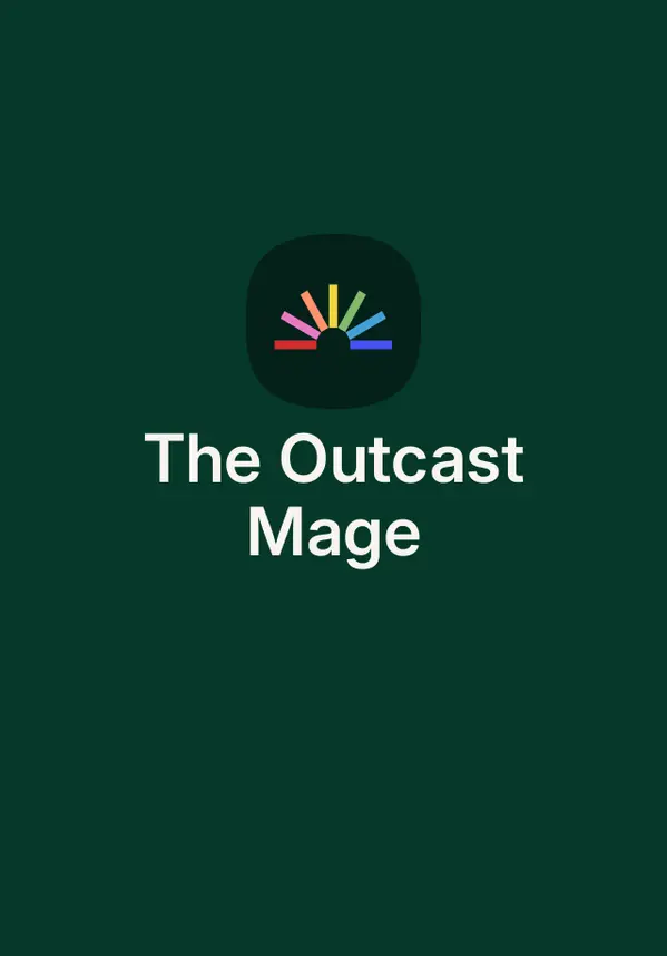 The Outcast Mage by Annabel Campbell cover