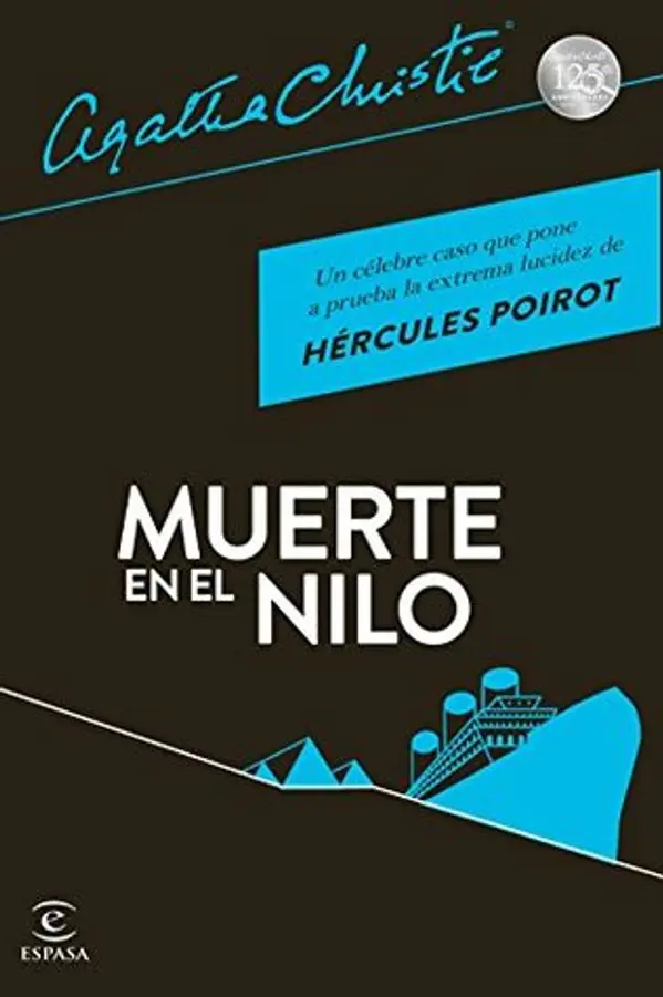 Muerte en el Nilo by Agatha Christie cover