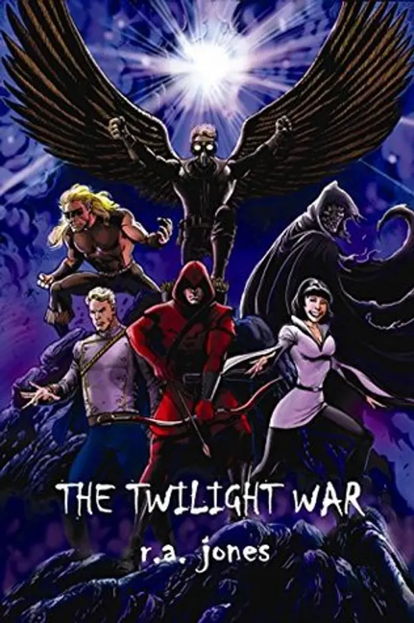 The Twilight War (The Steel Ring #2) by R.A. Jones cover