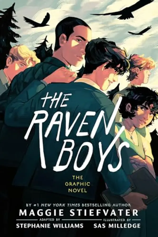 The Raven Boys: The Graphic Novel by Stephanie    Williams cover