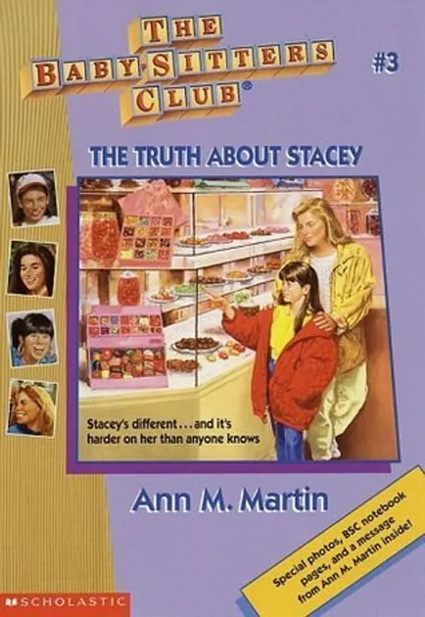 The Truth About Stacey by Ann M. Martin cover