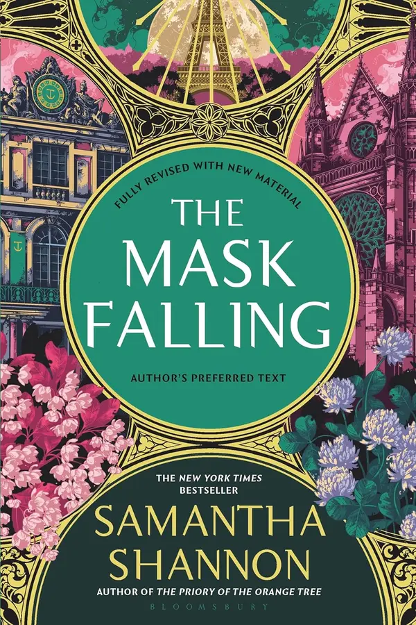The Mask Falling by Samantha Shannon cover