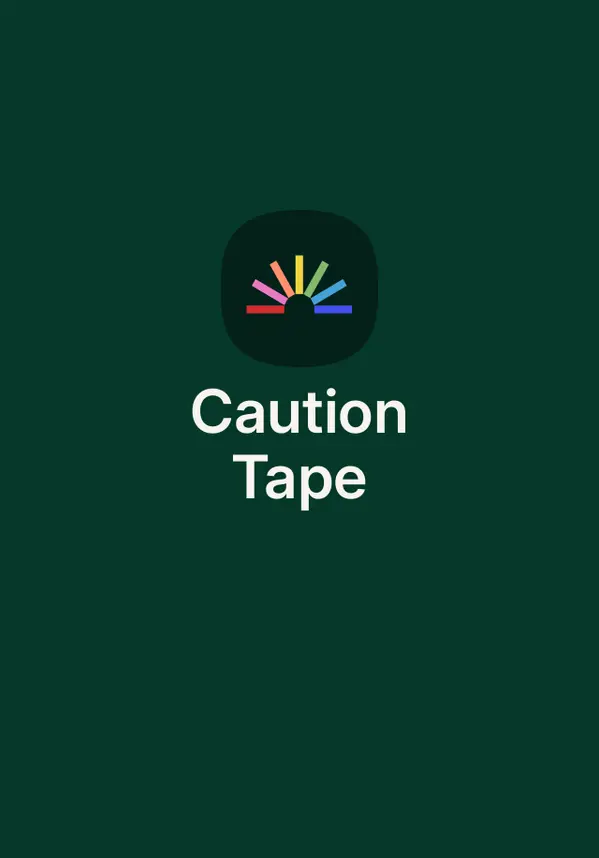 Caution Tape by Molly Doyle cover