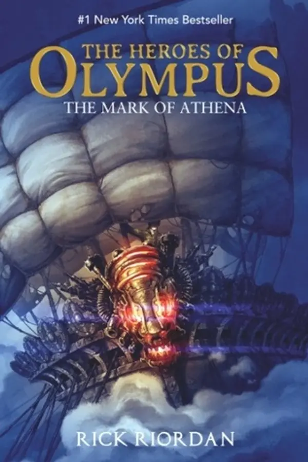 The Mark of Athena by Rick Riordan cover