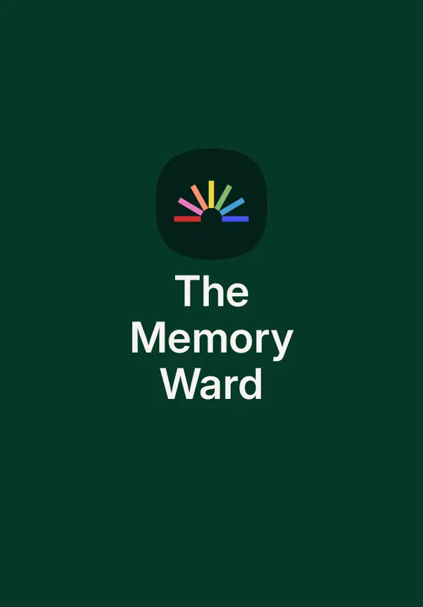 The Memory Ward by Jon Bassoff cover